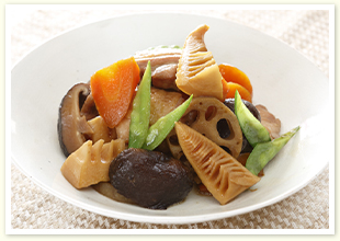 野菜と鶏肉の煮物