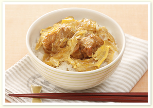 レンジで簡単親子丼