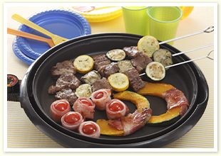 夏野菜のBBQ