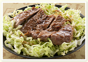 とんテキ（豚肉のステーキ）
