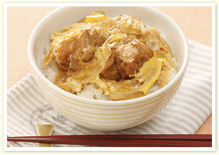 レンジで簡単親子丼