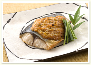 さばのねぎみそ焼き