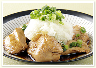 むね肉のおろしぽん酢