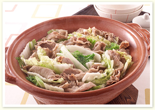 豚肉の白菜鍋