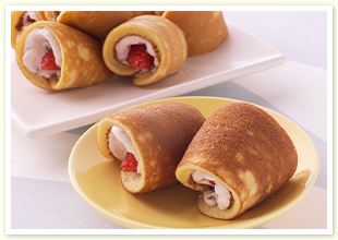 いちごクリームどら焼き