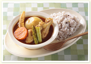 春野菜のスープカレー