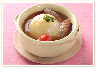 新たまねぎの丸ごとスープ煮