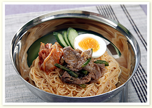 焼き肉のビビンそうめん
